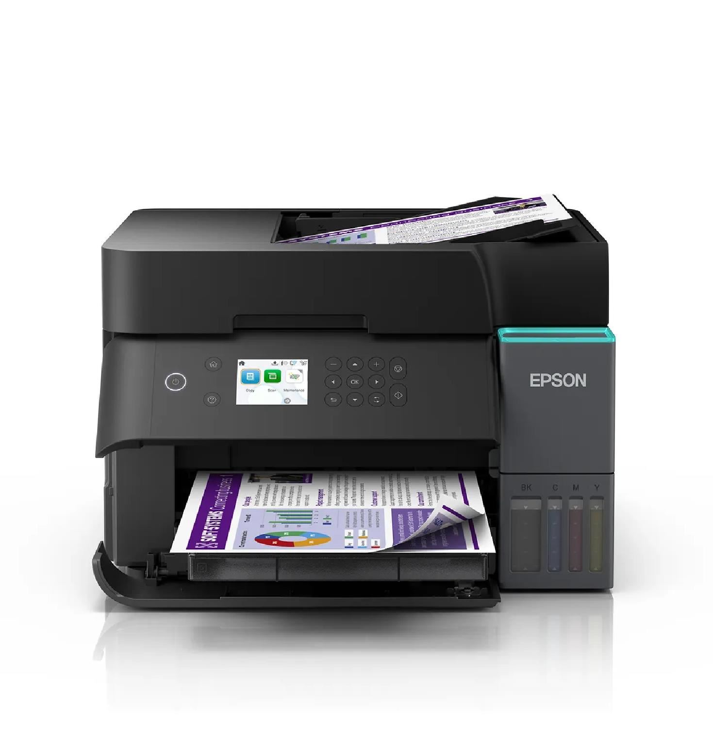 Impresora Multifuncional 3 en 1 Epson EcoTank L6370 - Negro